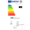 Flessenkoeler Tefcold KBAK104PLUS energielabel